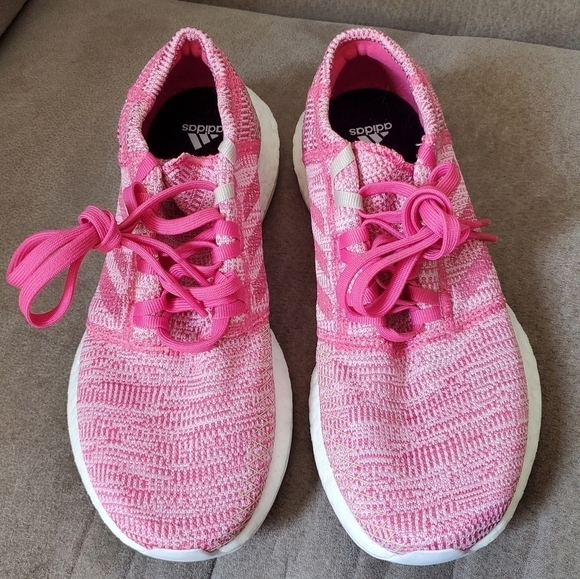 Adidas PureBoost Go J 'Sema Solar Pink' Running Shoes Youth 4 | Women’s 5.5 - Picture 1 of 6